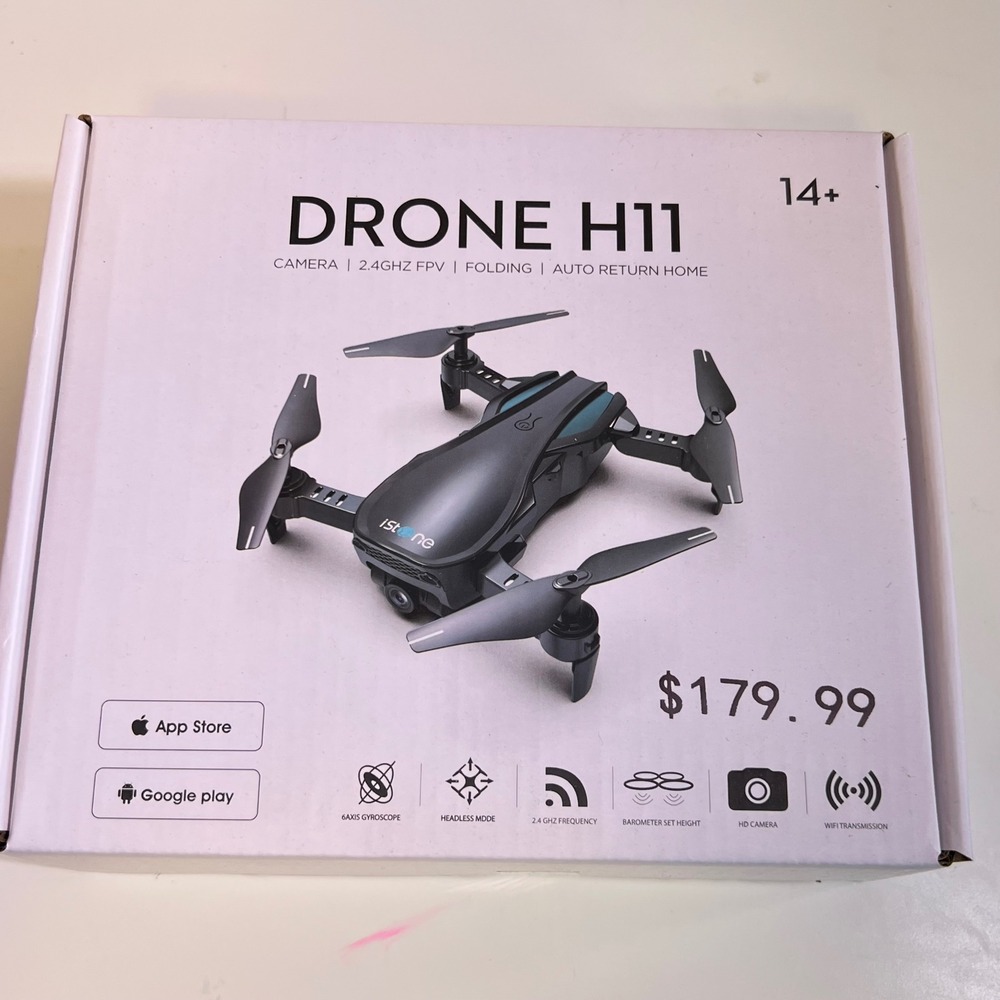 HR H11 Remote Control Drone Black Folding HD Camera 2.4GHz FPV Auto‎ Return Home